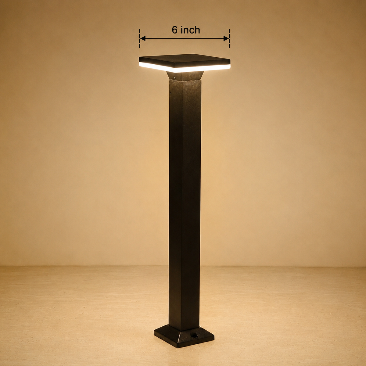 LED Square Bollard Light