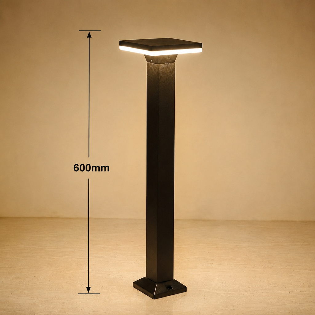 LED Square Bollard Light