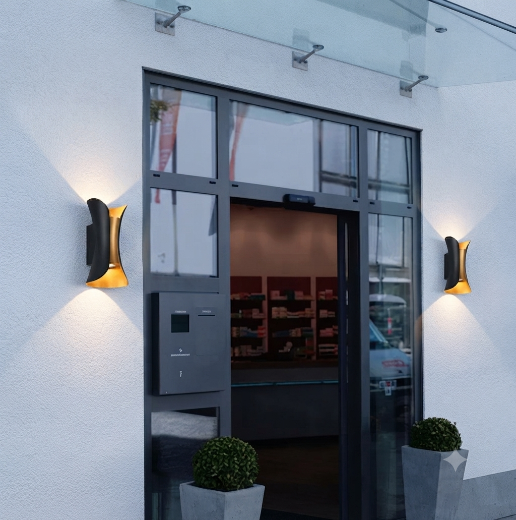 MODERN LED WALL LAMP INDOOR & OUTDOOR