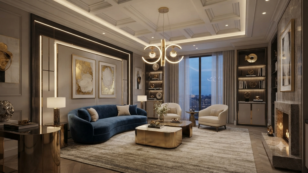 Lumina Crescent Chandelier