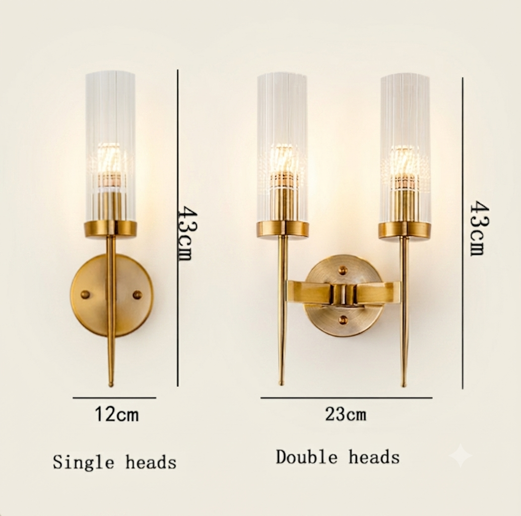 MODERN INDOOR CANDLE WALL SCONE