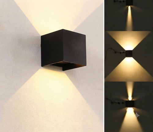 Architectural Cube LED Wall Light