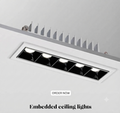 SQUARE CEILING LED STRIP LIGHT