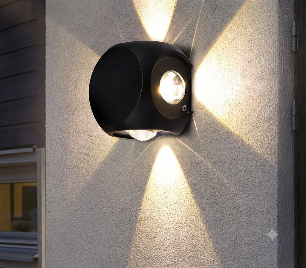 CROSSCUBE OUTDOOR WALL LIGHT