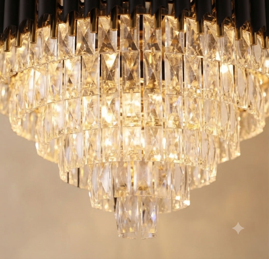 NORDIC CRYSTAL CHANDELIER