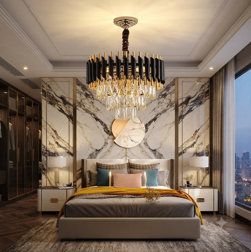NORDIC CRYSTAL CHANDELIER