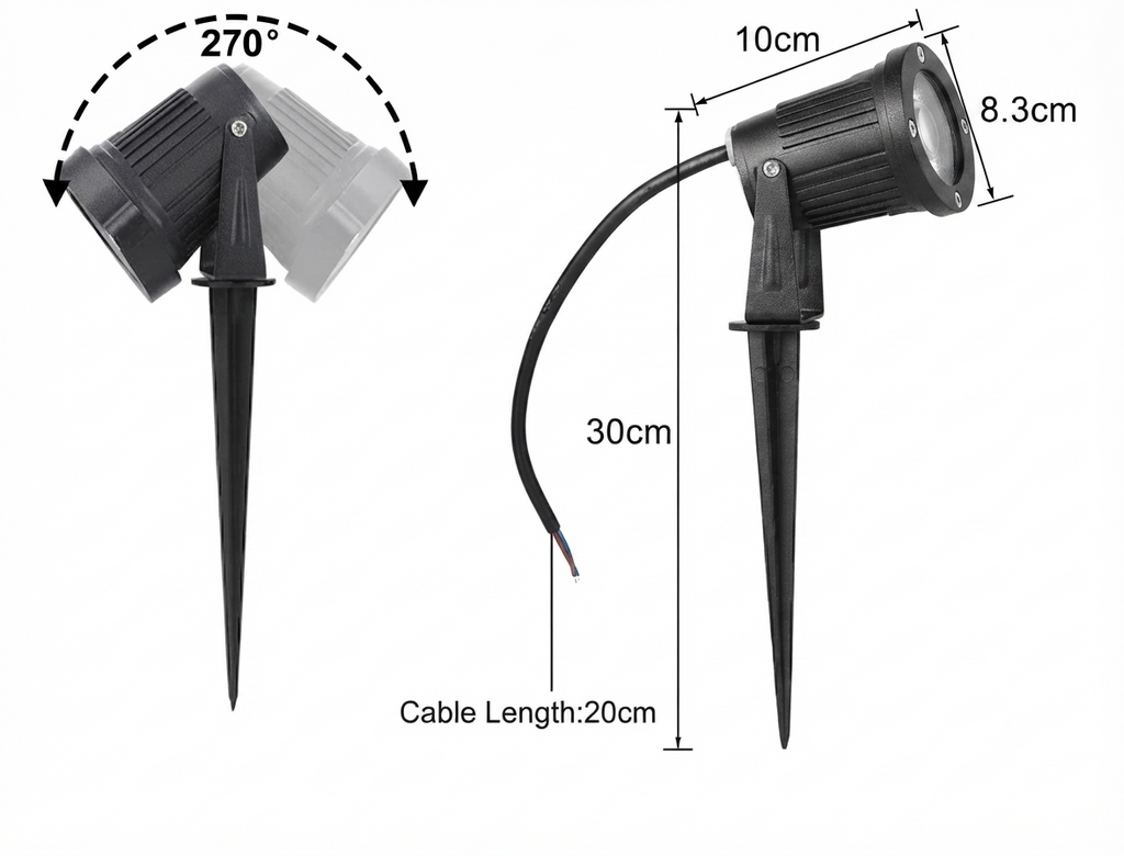 LANDSCAPE LED SPIKE LIGHT