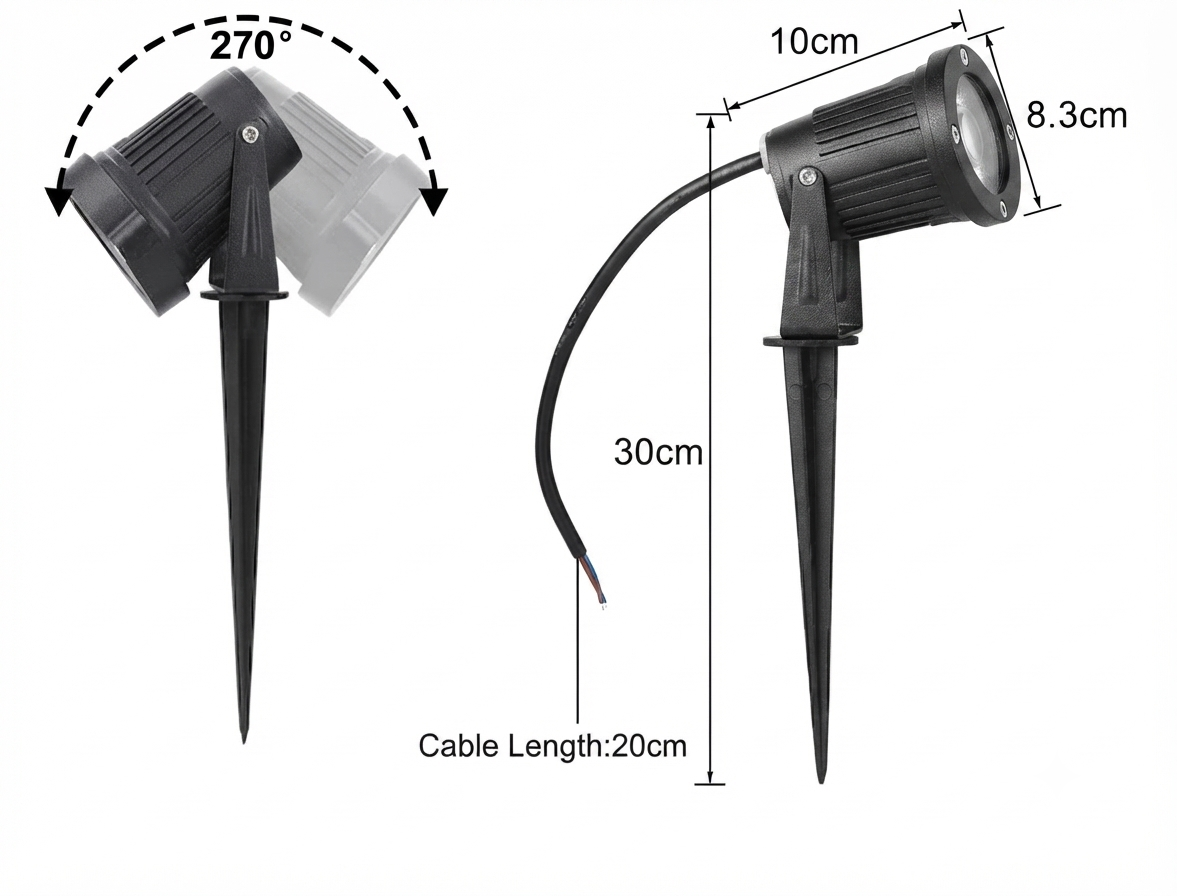 LANDSCAPE LED SPIKE LIGHT