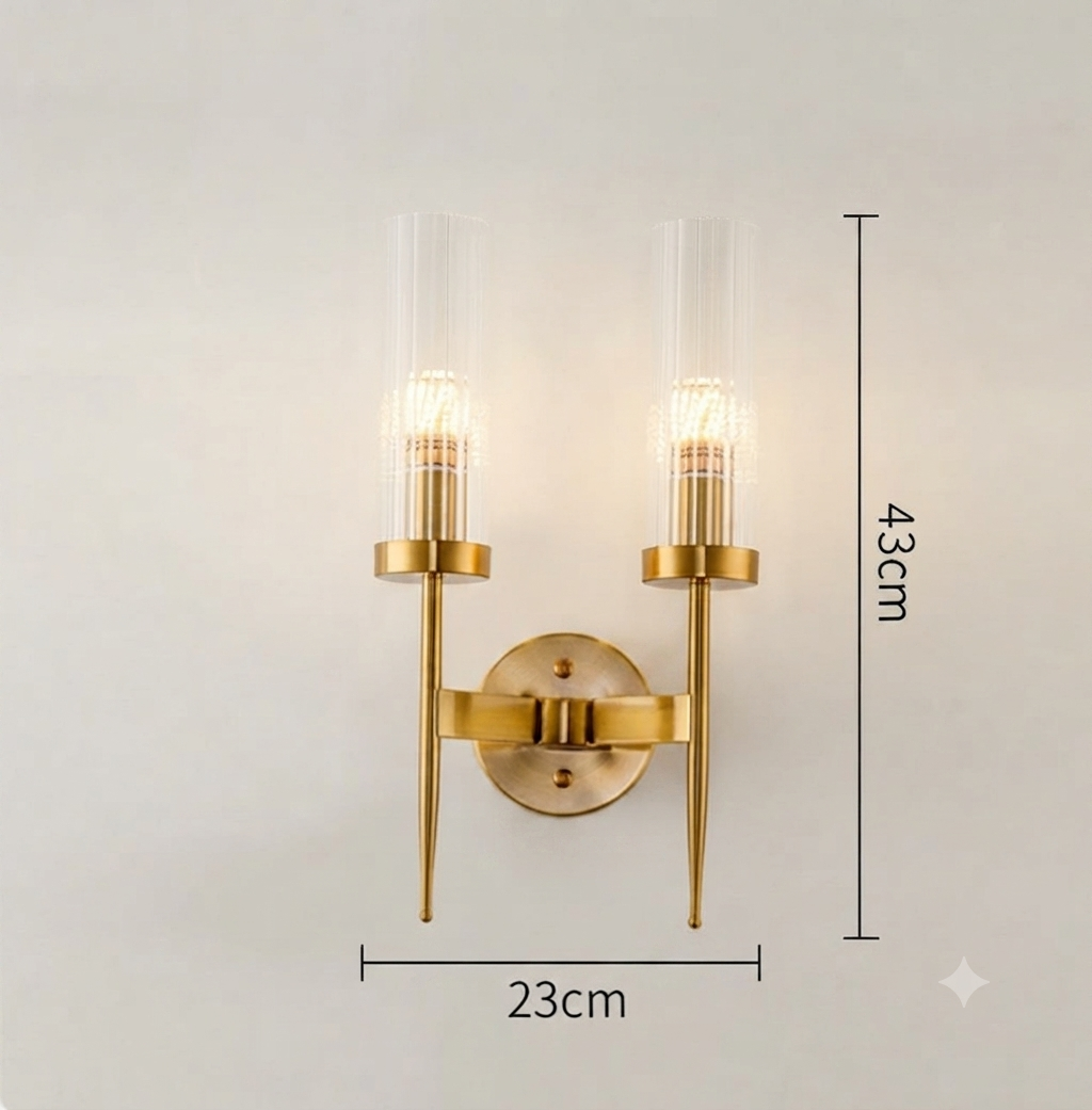 MODERN INDOOR CANDLE WALL SCONE