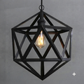 Hexagon Shape Hanging Lamp