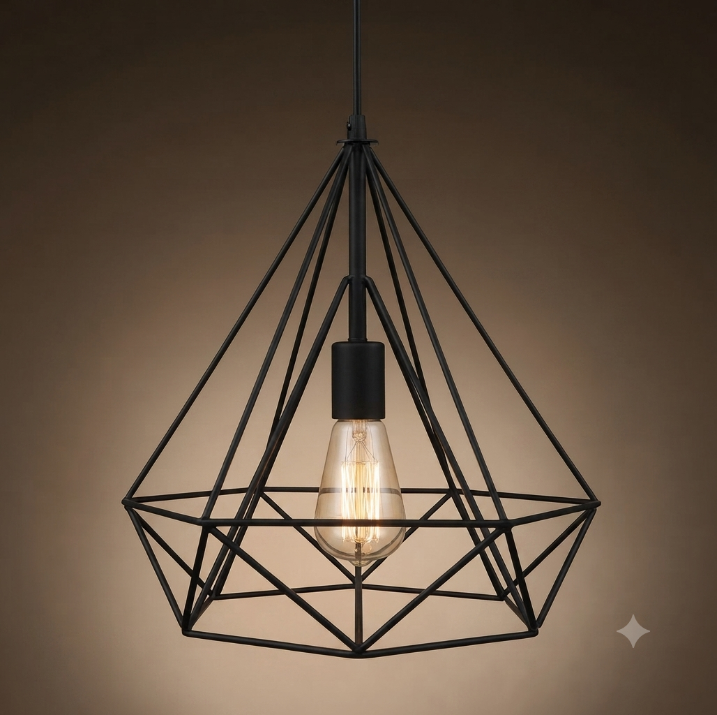 Hanging Cage Pendant