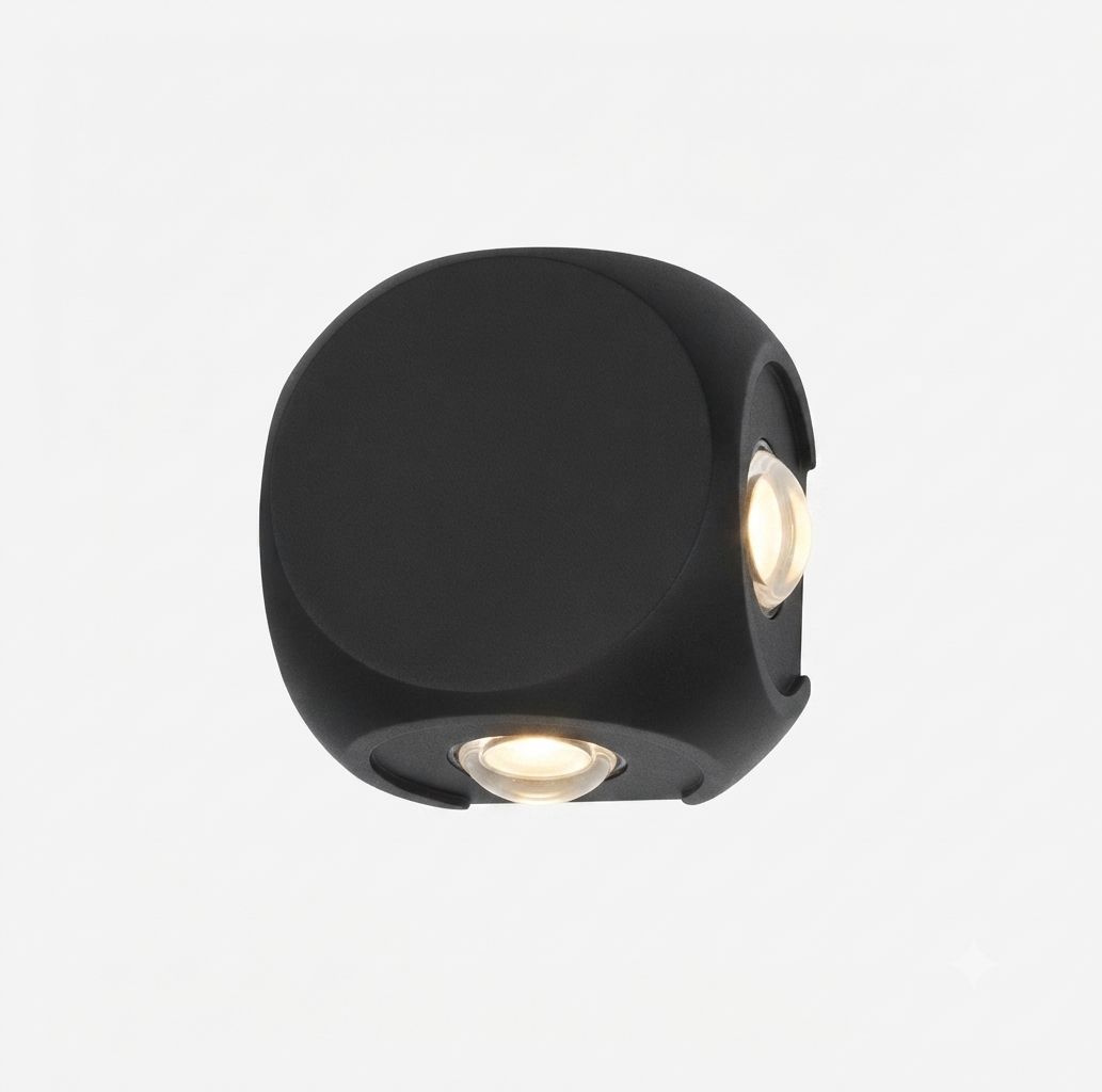 CROSSCUBE OUTDOOR WALL LIGHT