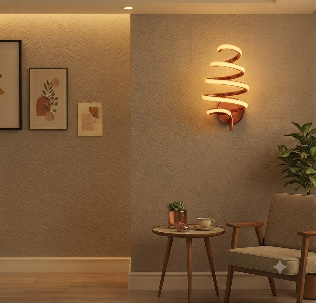 SPIRAL WALL LIGHT