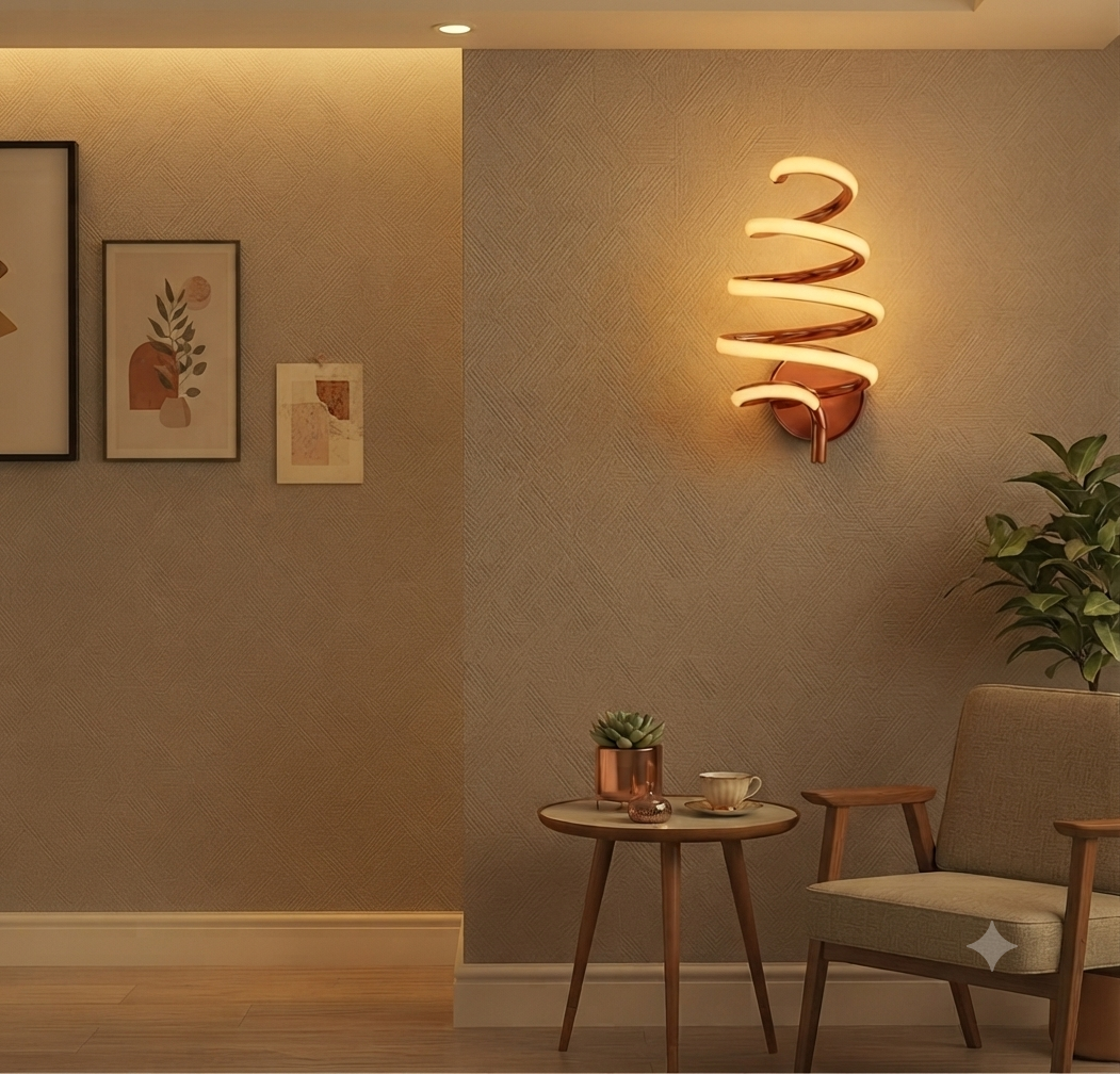 SPIRAL WALL LIGHT