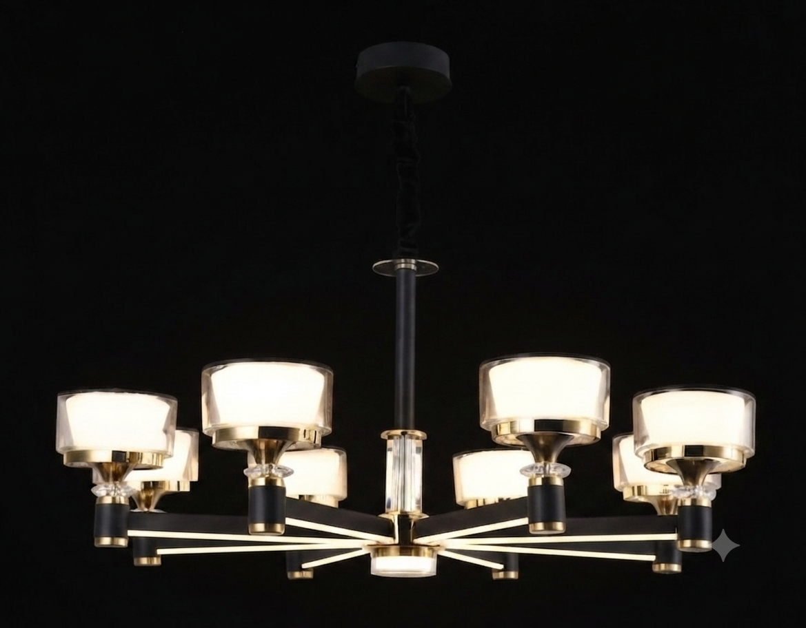 Radiant Halo Chandelier