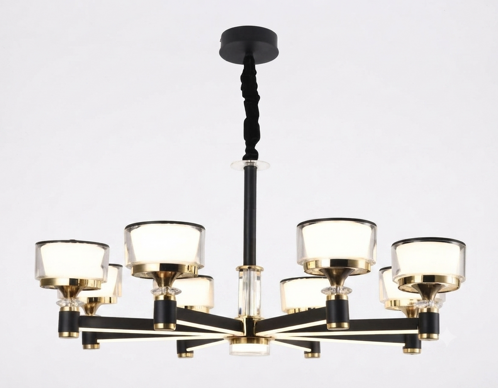 Radiant Halo Chandelier