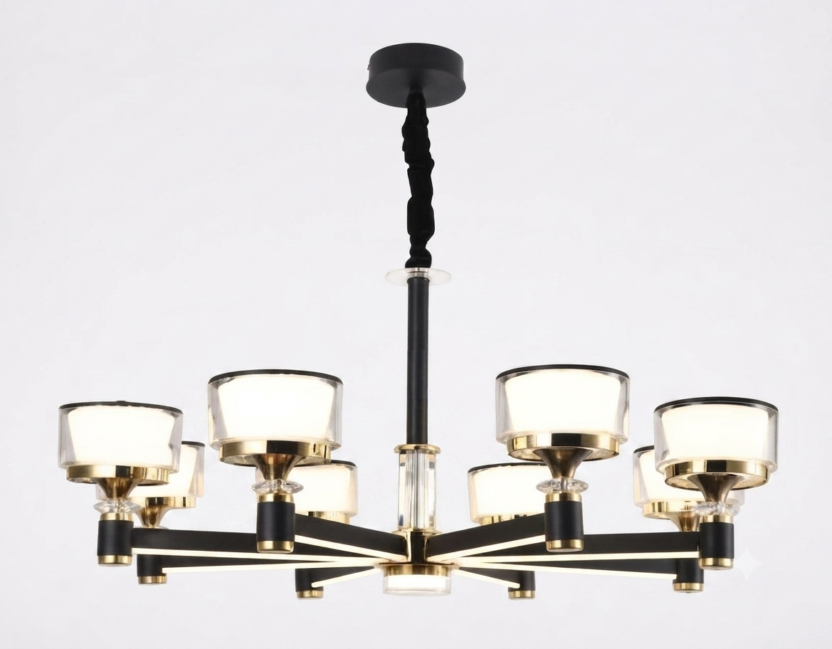 Radiant Halo Chandelier
