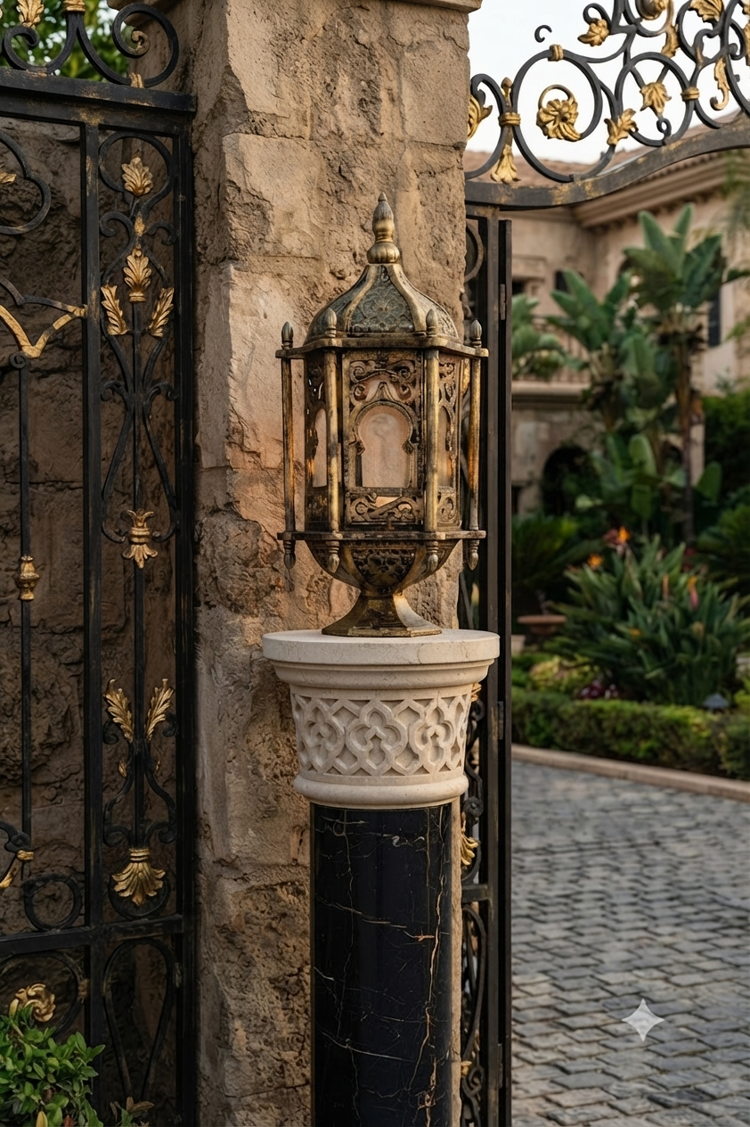 Royal Vintage Pillar Light