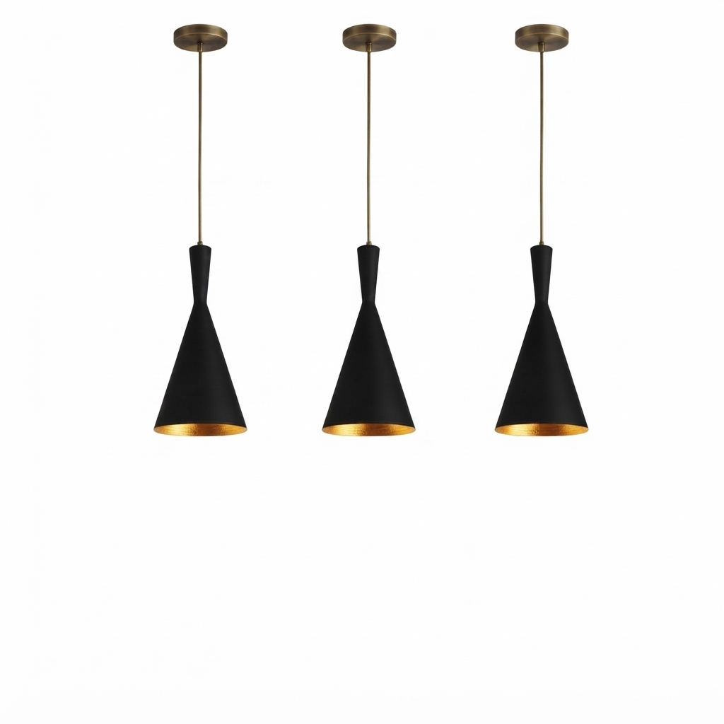 Industrial Modern Cone Hanging Light