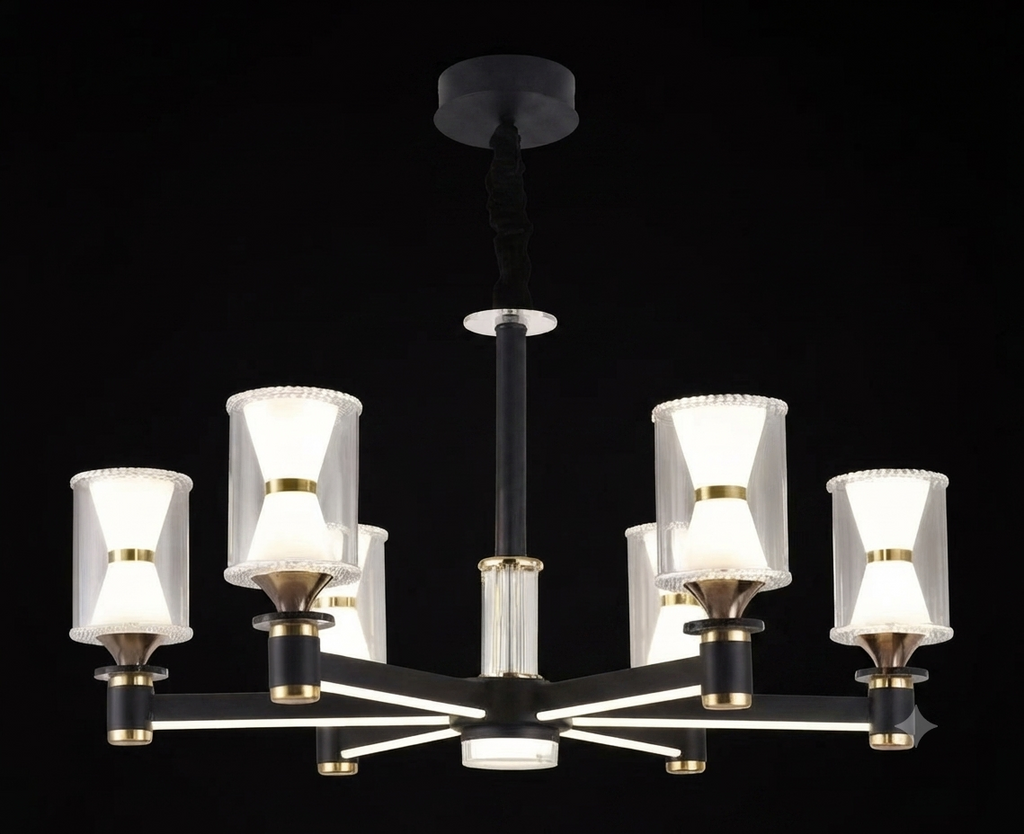 Modern Geometric Pendant Chandelier