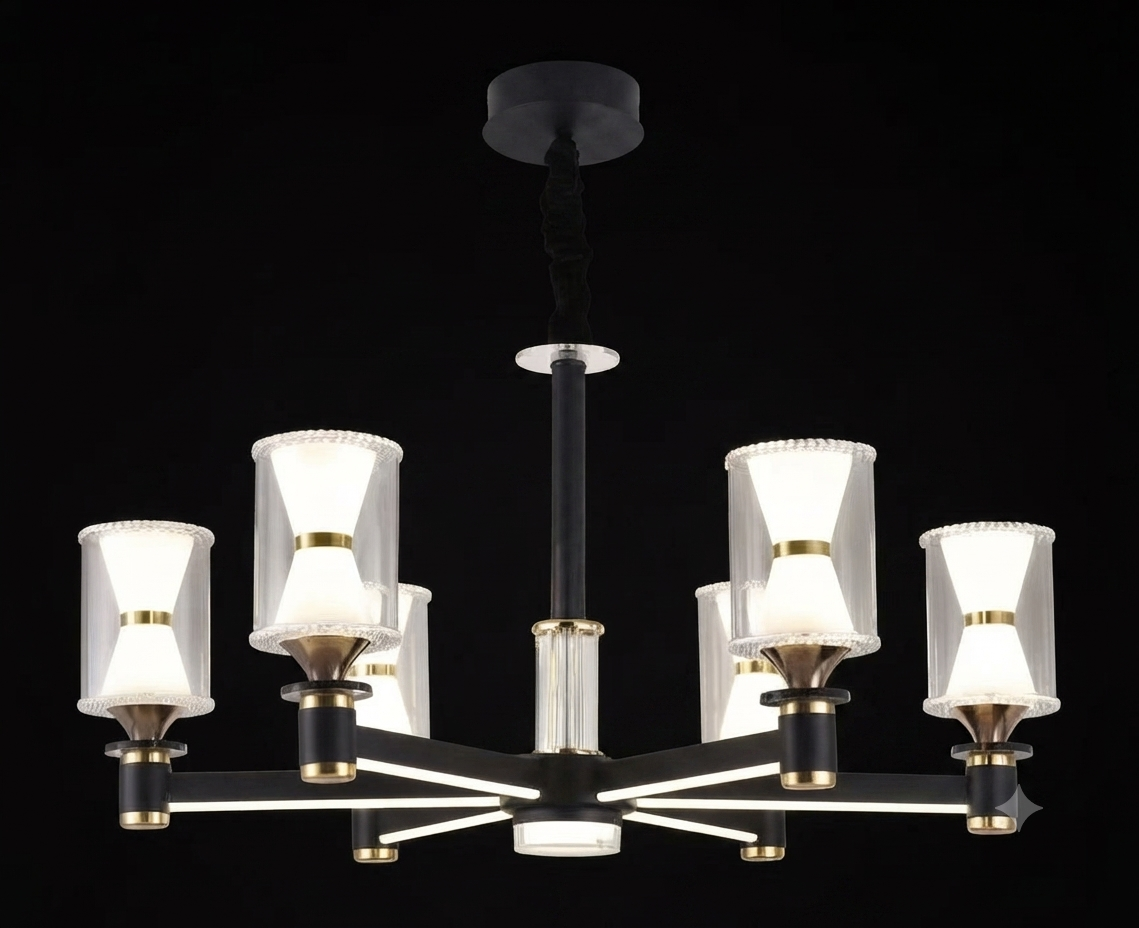 Modern Geometric Pendant Chandelier