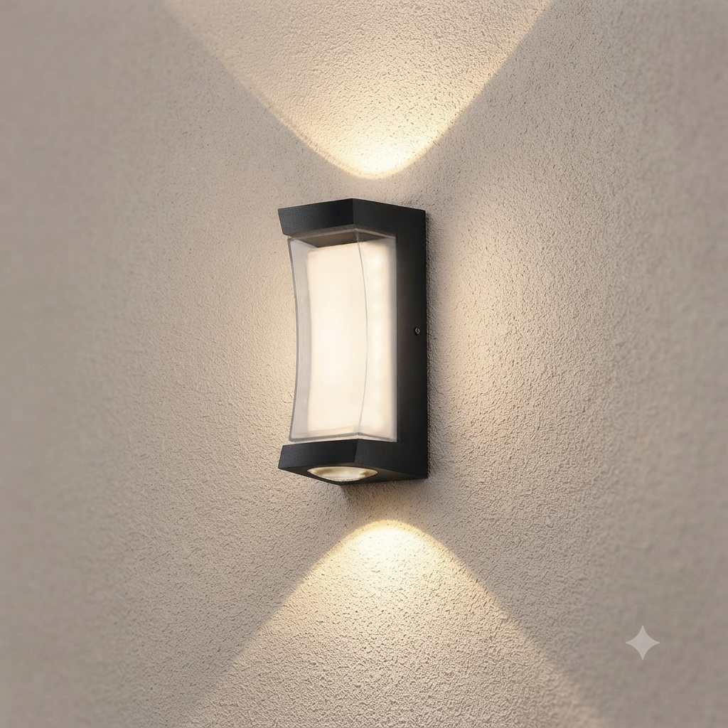 CURVED OUTDOOR LIGHT