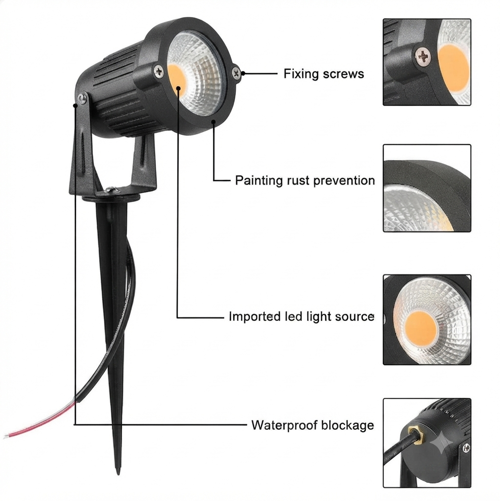 LANDSCAPE LED SPIKE LIGHT