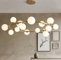 ROUND GLOBE CHANDELIER