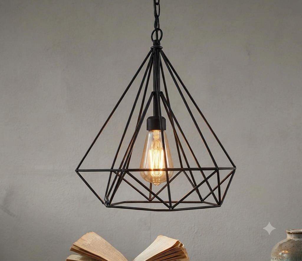 Hanging Cage Pendant