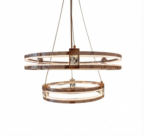 DOUBLE RING CHANDELIER