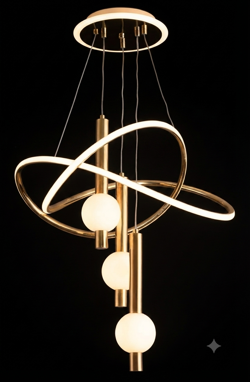 Luminous Ring Chandelier