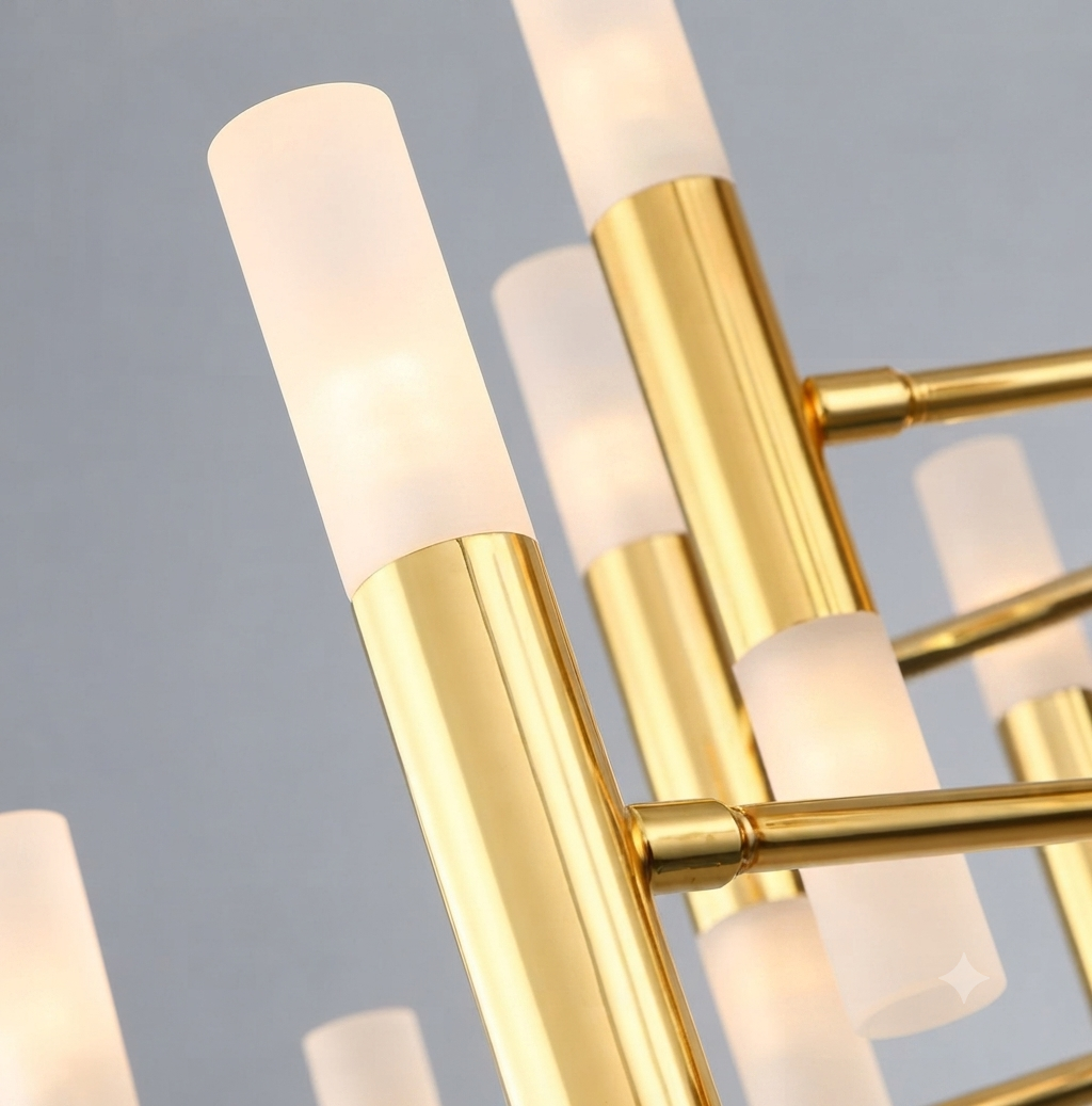 Swan Art Chandelier