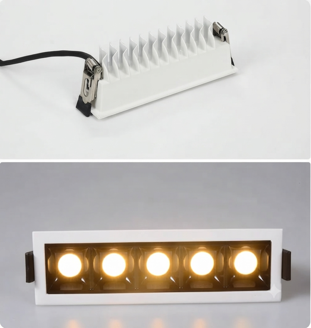 SQUARE CEILING LED STRIP LIGHT
