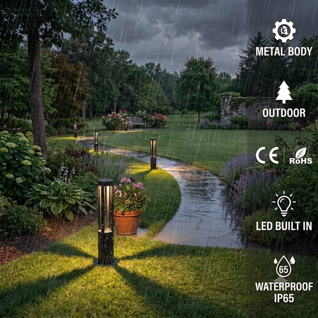 LED Garden Bollard Light