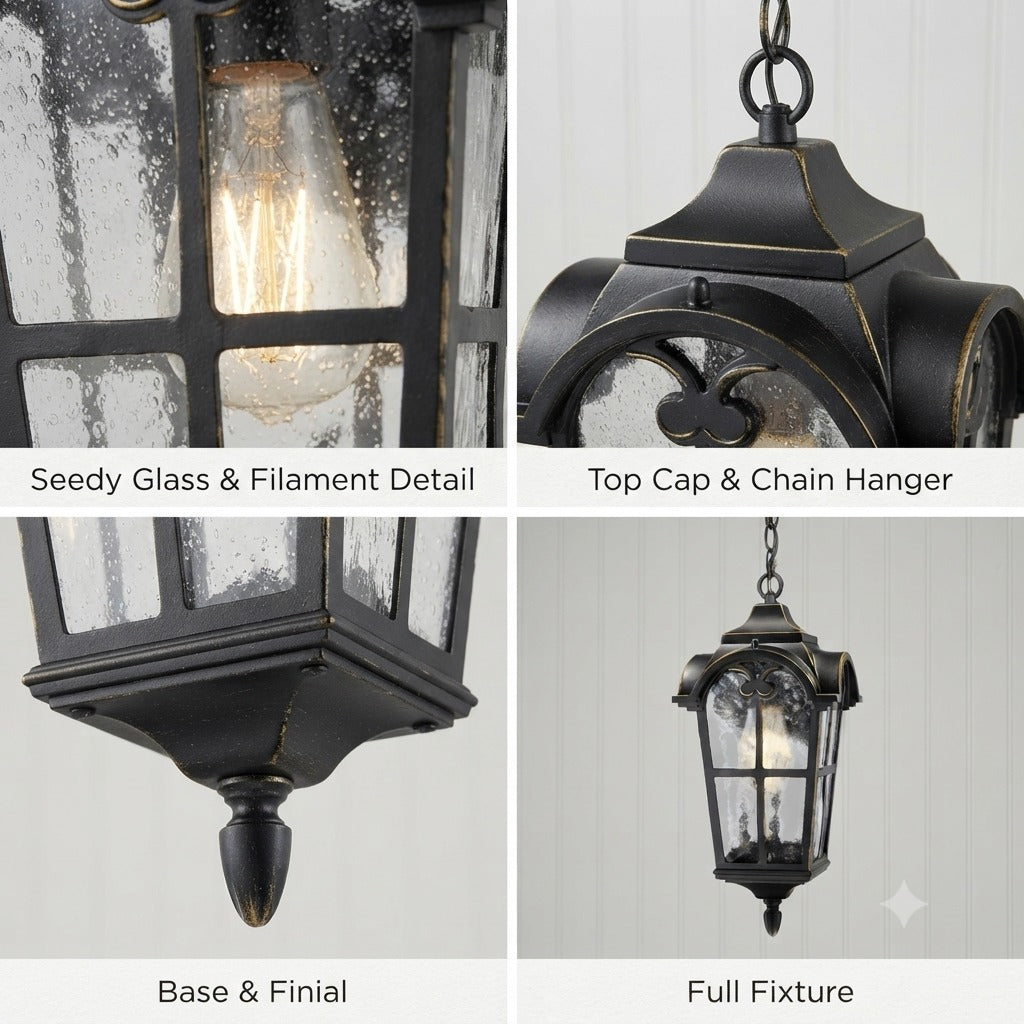 Gothic Style Outdoor Hanging Fixture