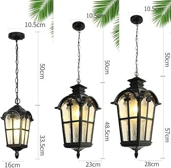 Gothic Style Outdoor Hanging Fixture
