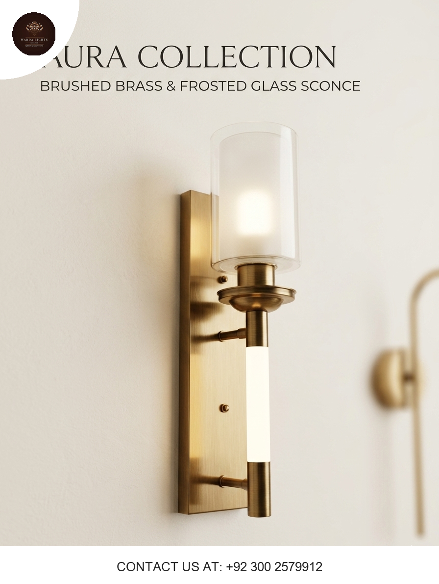 Luxury Frosted Glass LED Vanity & Accent Light