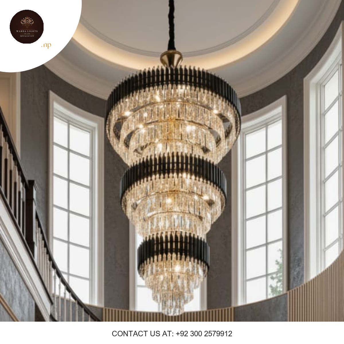 3 TIER CHANDELIER