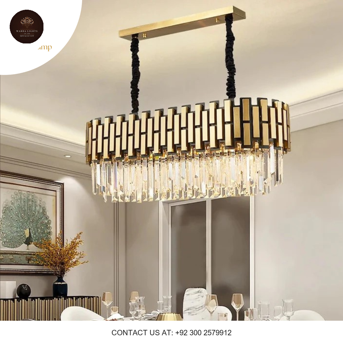 LUXURY CRYSTAL CHANDELIER