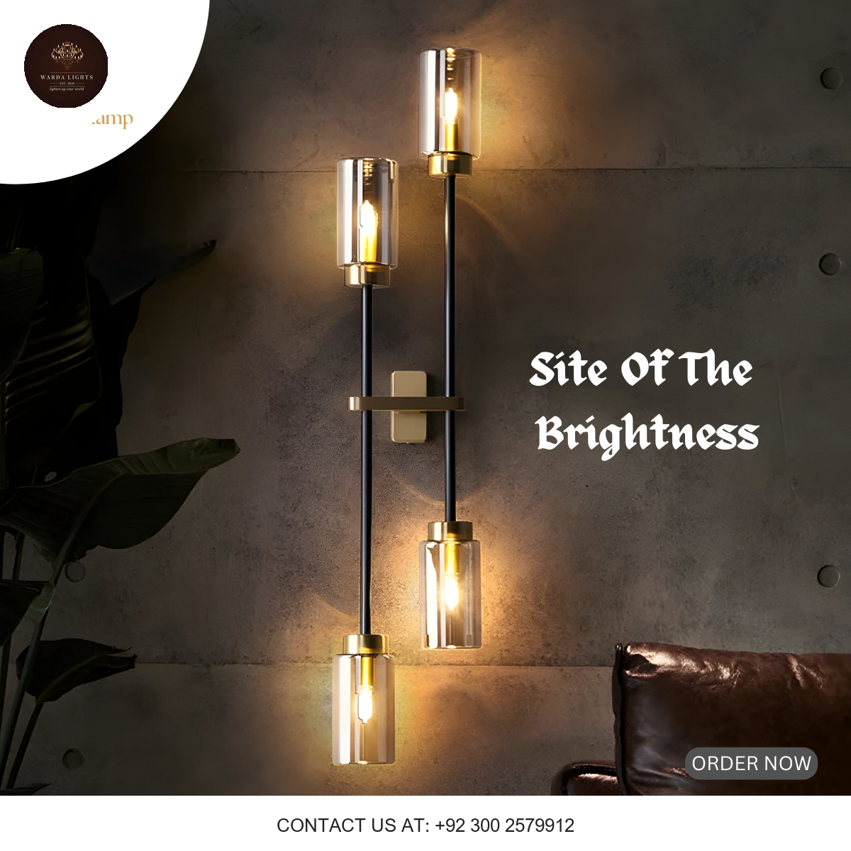 MINIMALIST COPPER WALL LIGHT