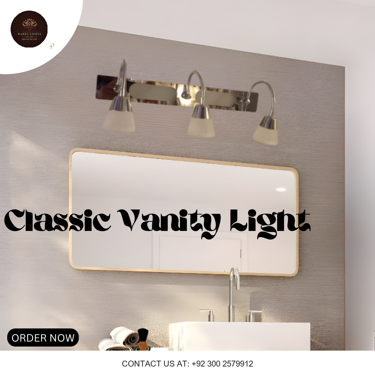 BATHROOM VANITY FRONT LIGHT