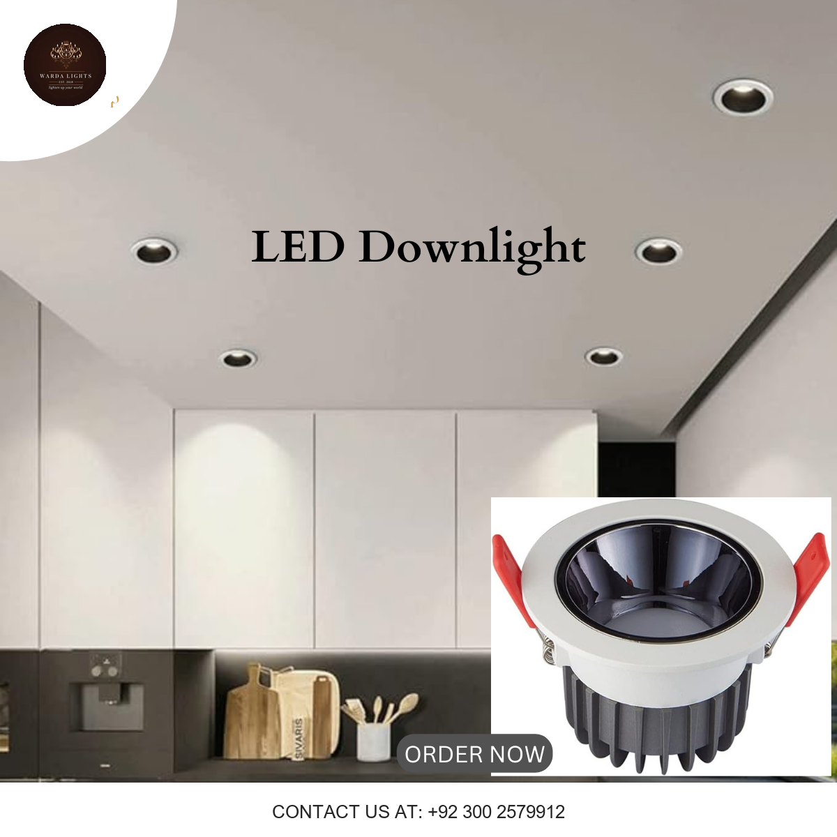 HIGH DISPLAY WATERPROOF DOWNLIGHT
