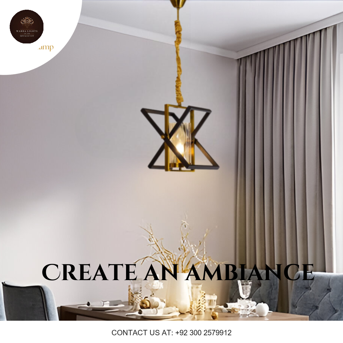 CANDLE PENDANT LIGHT