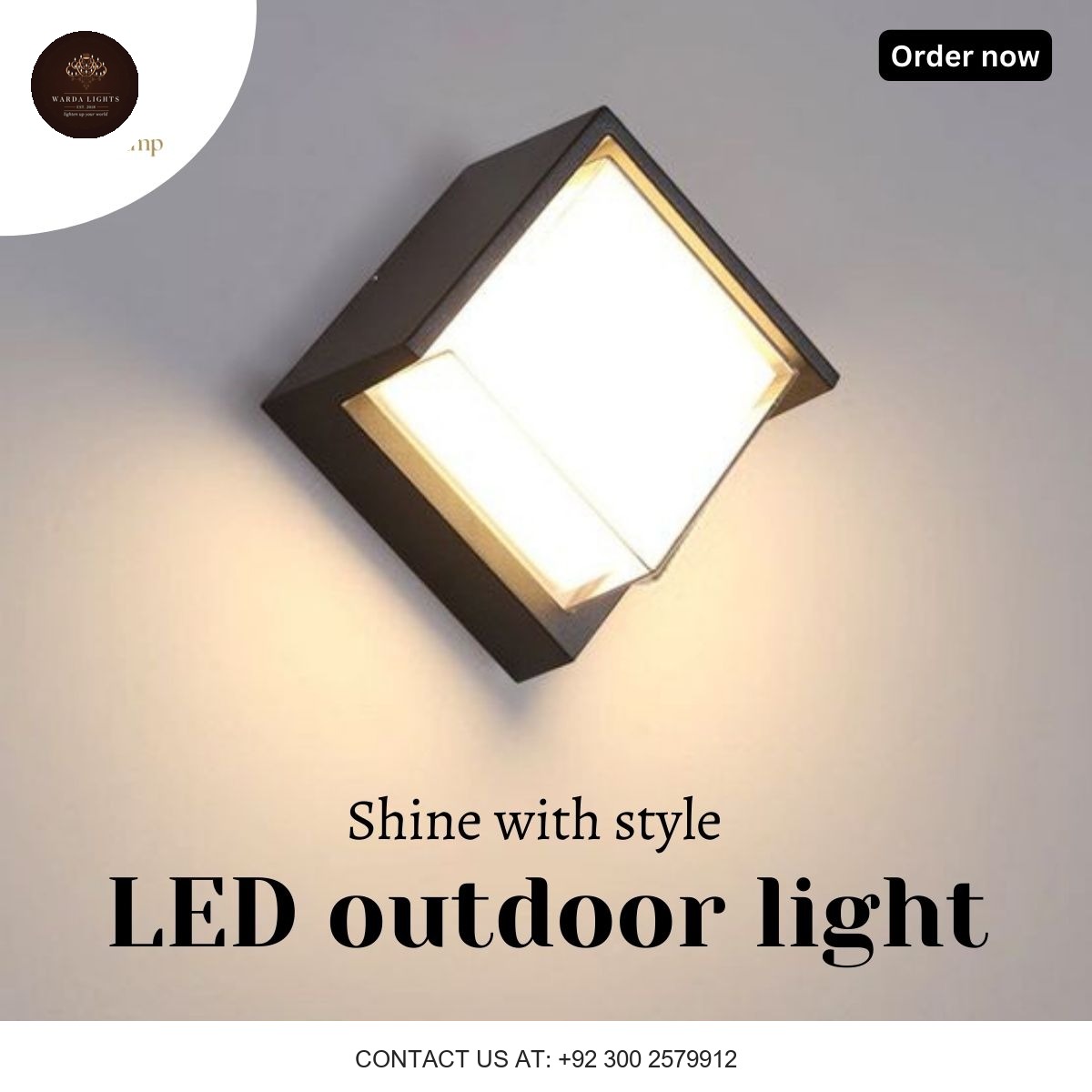 LED OUTDOOR WALL LIGHT