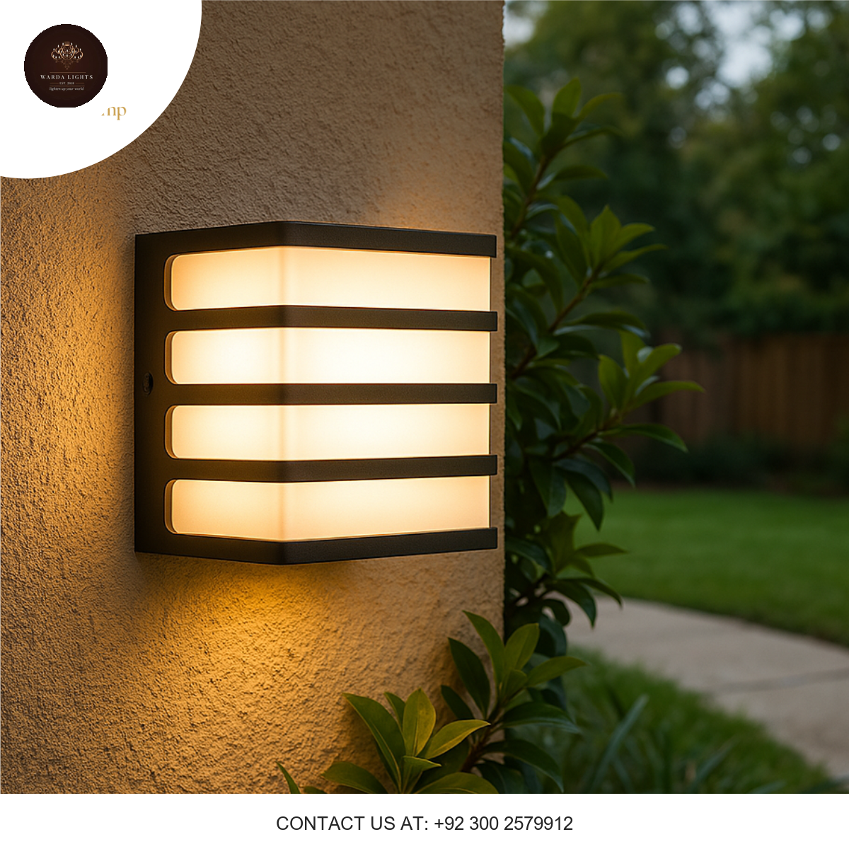 SQUARE OUTDOOR LIGHT