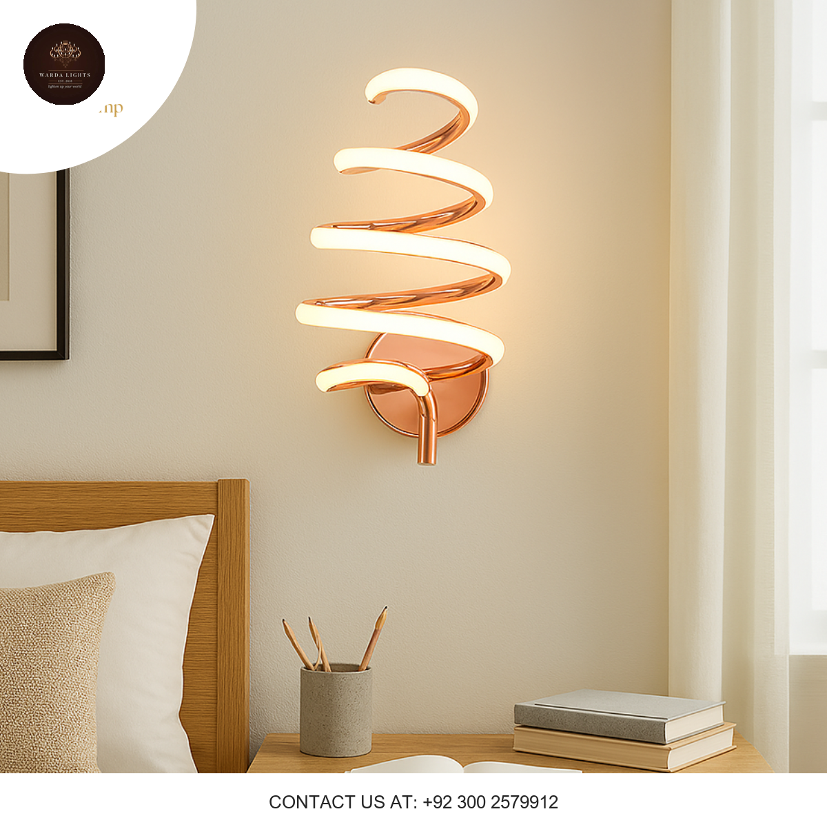 SPIRAL WALL LIGHT
