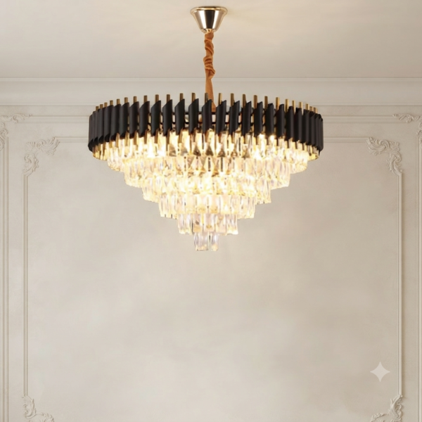NORDIC CRYSTAL CHANDELIER