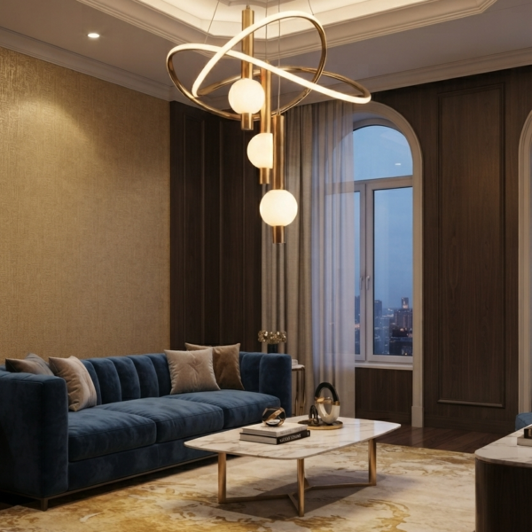 Luminous Ring Chandelier
