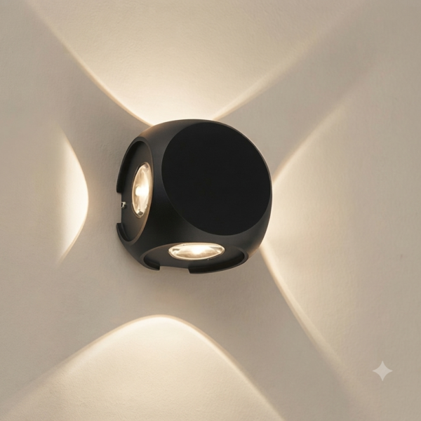 CROSSCUBE OUTDOOR WALL LIGHT