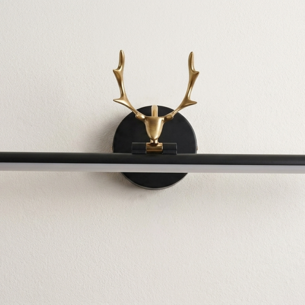 Nordic Deer Horn Picture & Wall Light